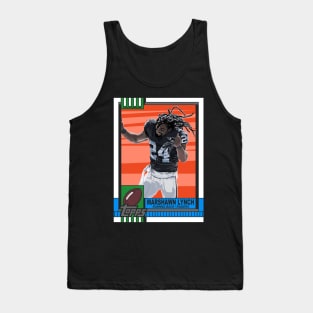 90's Marshawn Lynch Football Card Tank Top